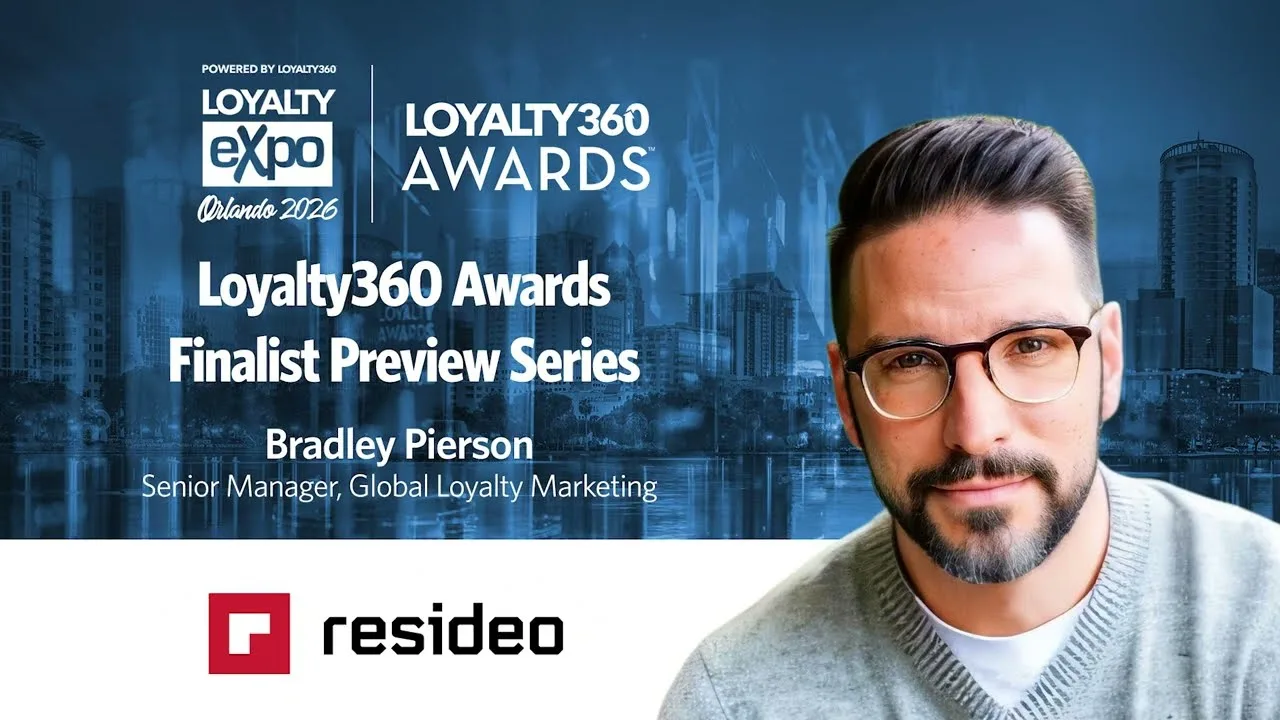 Loyalty360 Awards Finalist Preview Series | Bradley Pierson, Resideo